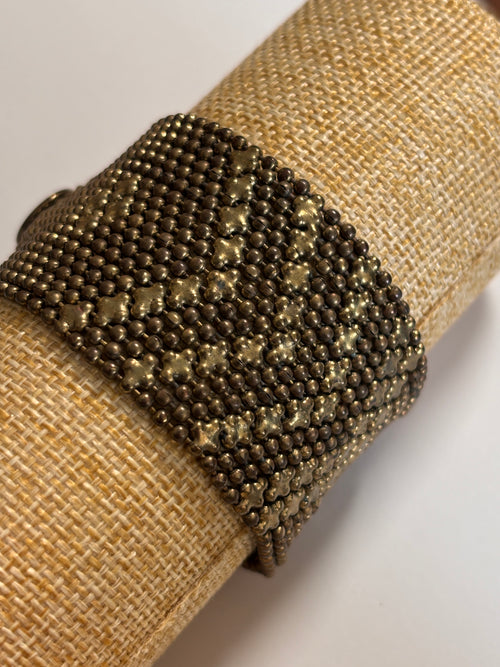Fluid Chain Bead Bracelet