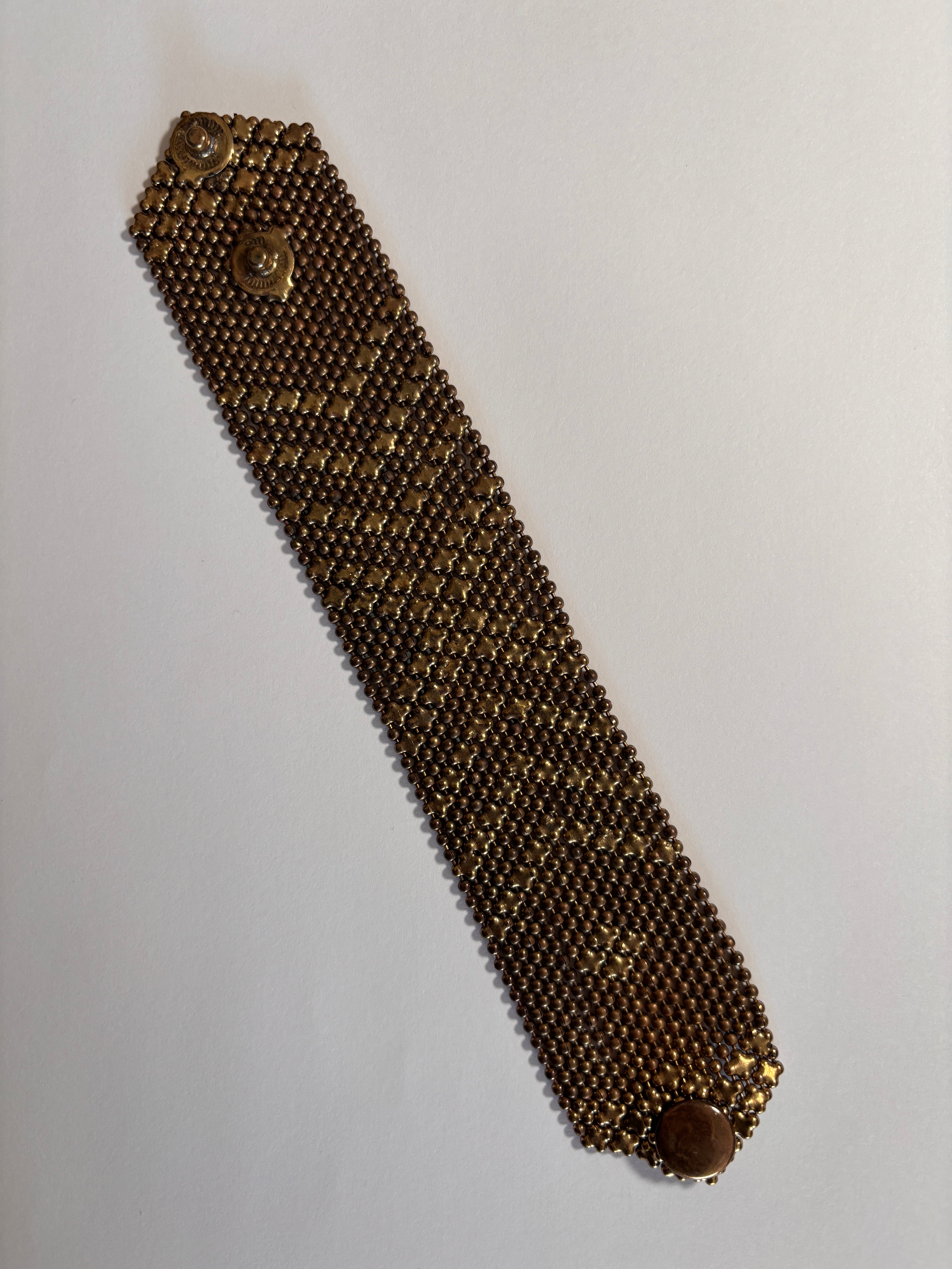 Fluid Chain Bead Bracelet