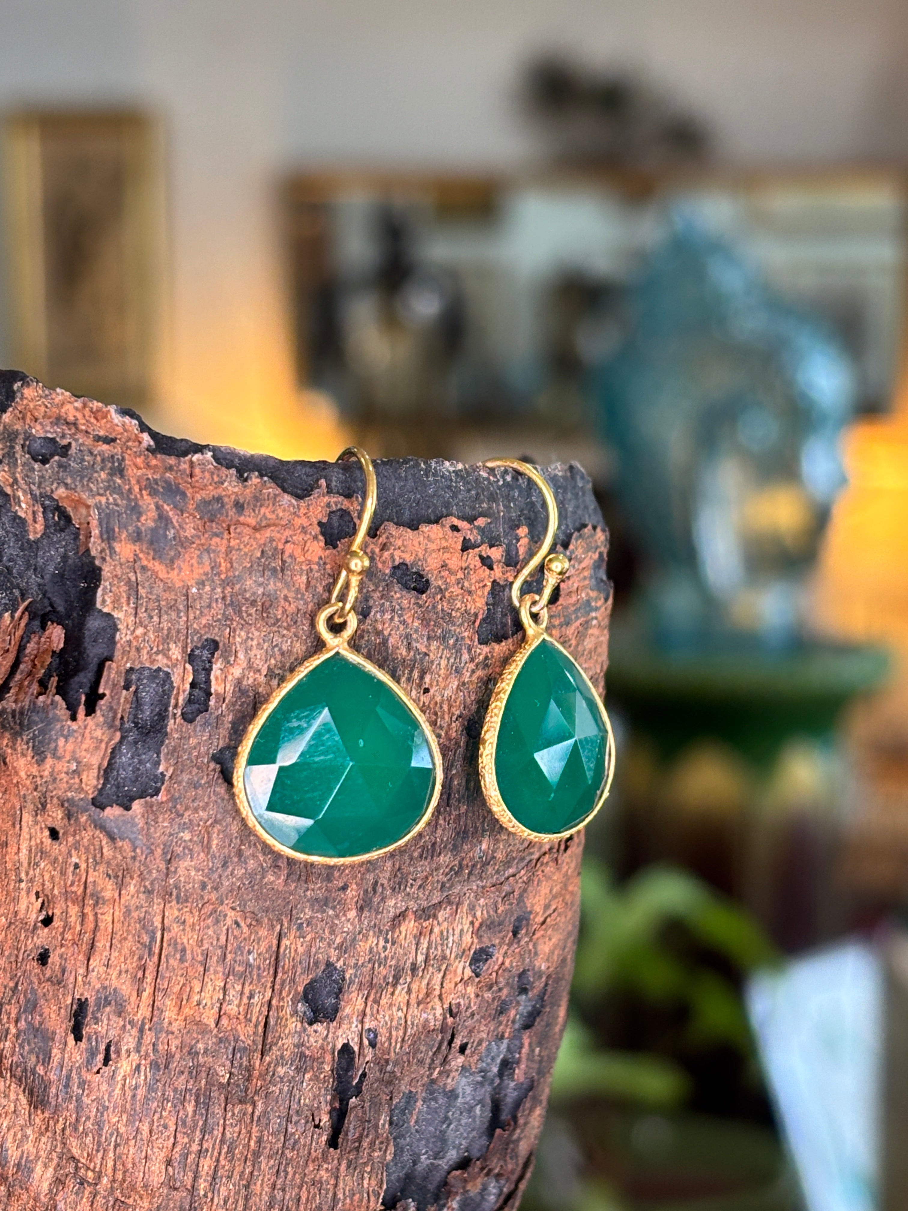 Verdant Vermeil Drops