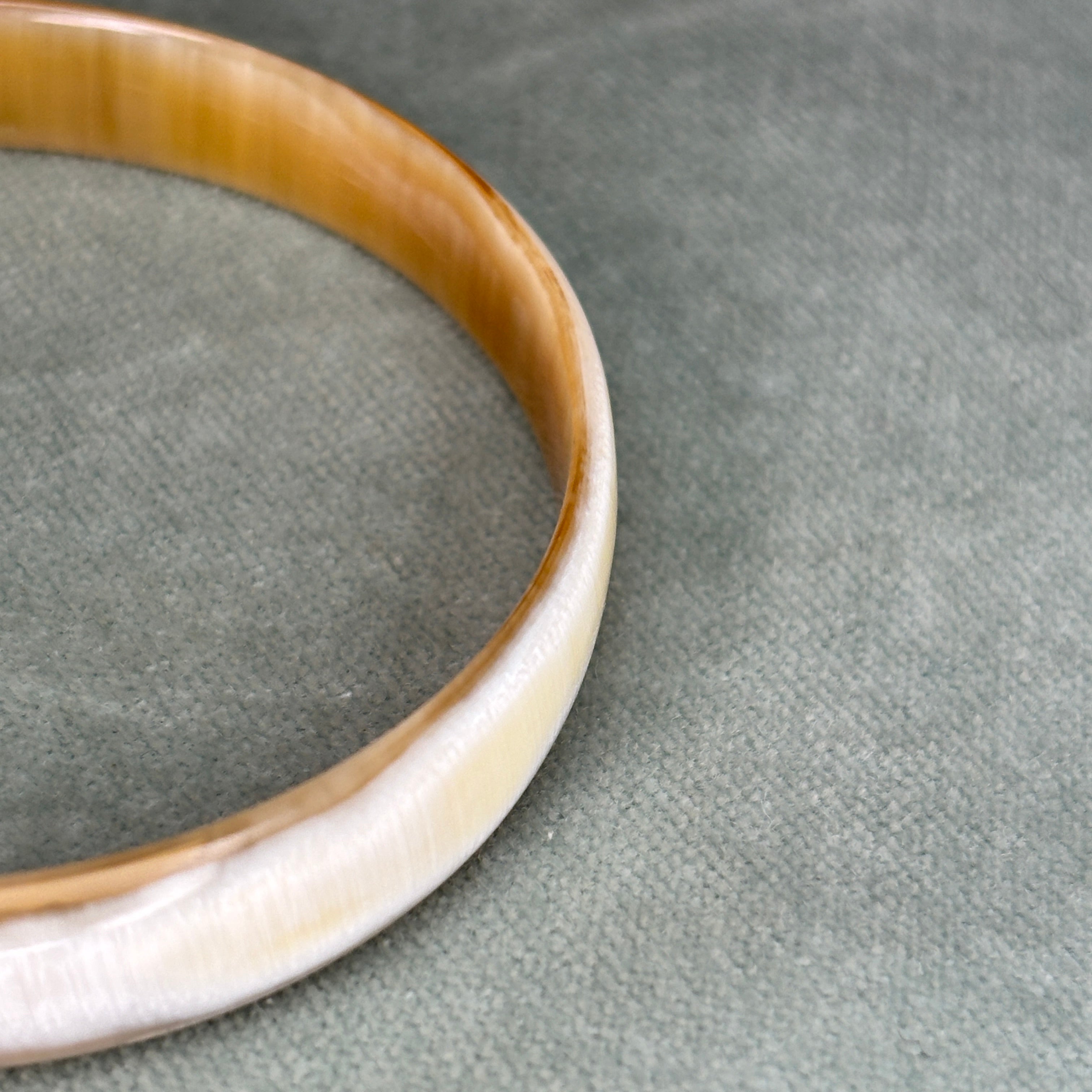 Natural Horn Bangle Bracelet